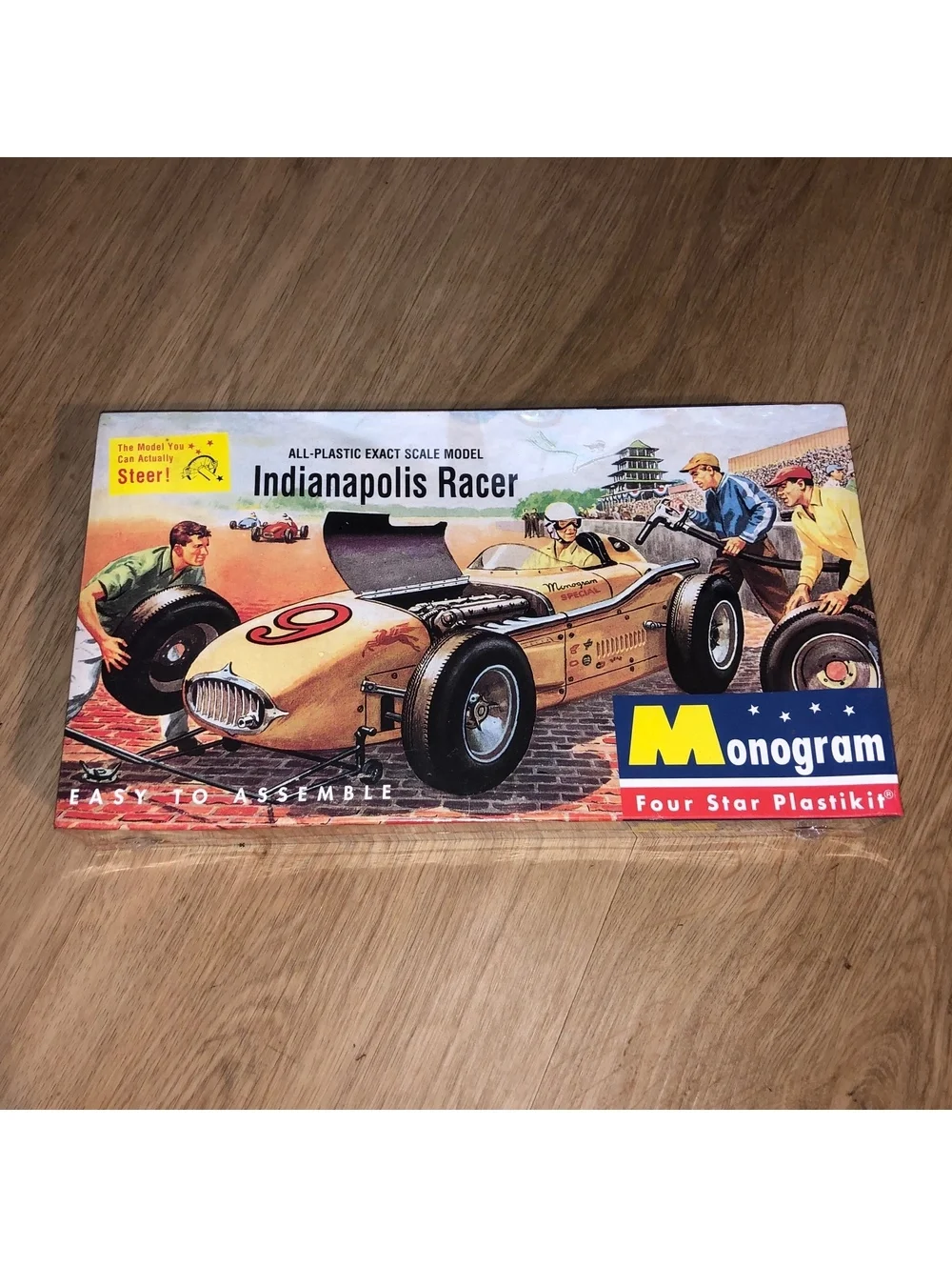 New in Box Sealed Vintage Monogram Special Indianapolis Racer P12 - 98 Model Kit